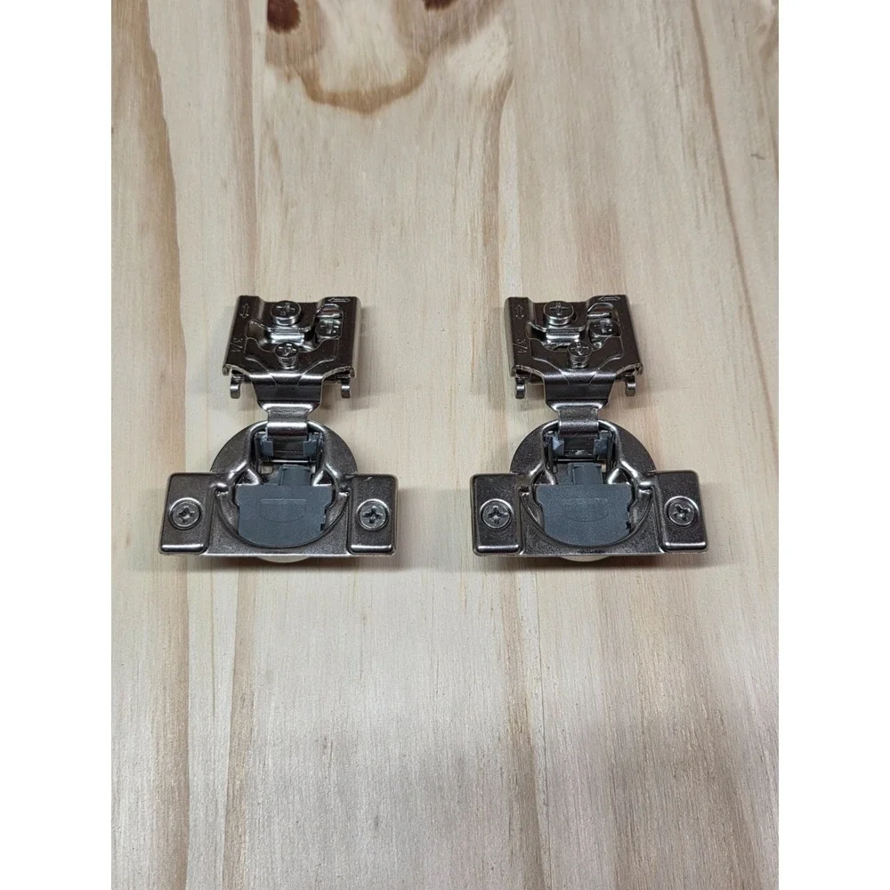 Ravinte 2 Pack 1 Pair 3/4 inch Overlay Cabinet Hinges Kitchen Soft Close Cabinet
